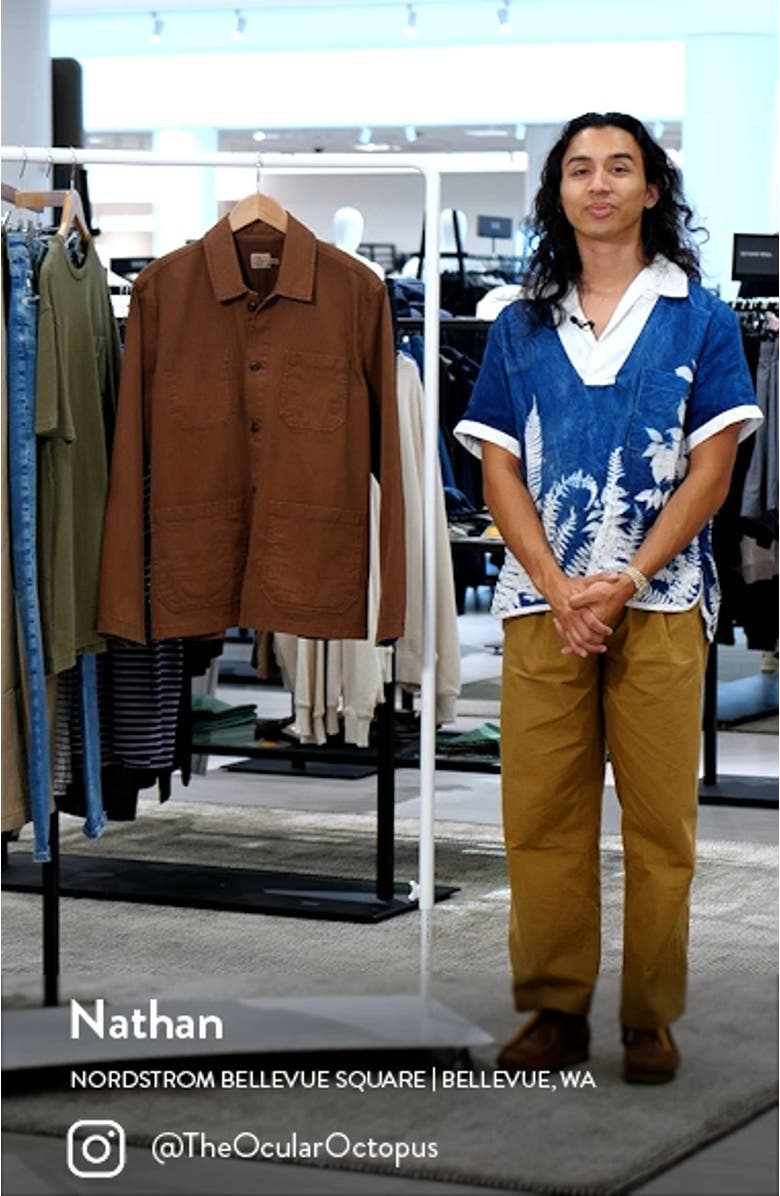 Comfort Twill Chore Jacket, sales video thumbnail