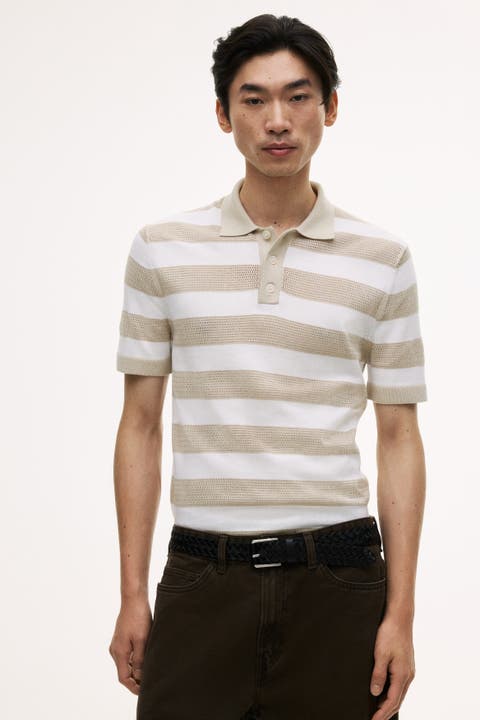 Regular Fit Knitted Polo Shirt
