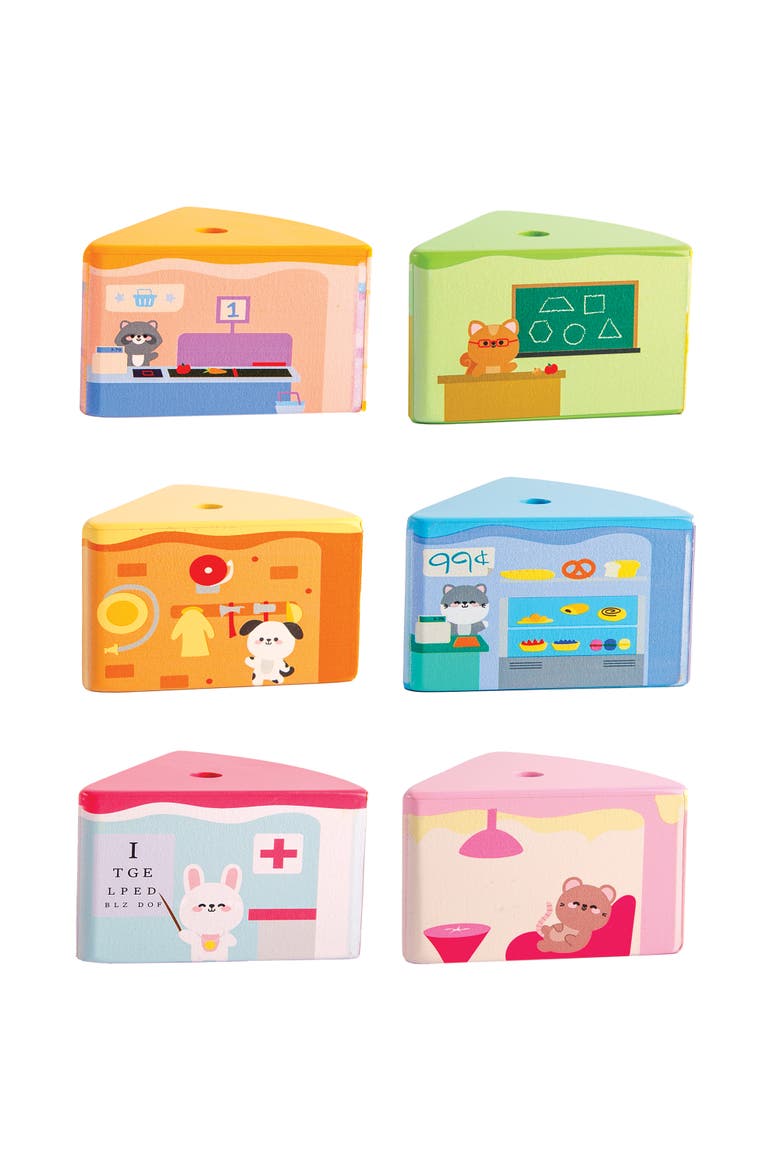 Cakeville Playset Activity Scene & Animal Figures,Ages 3+, Alternate, color, Multicolored
