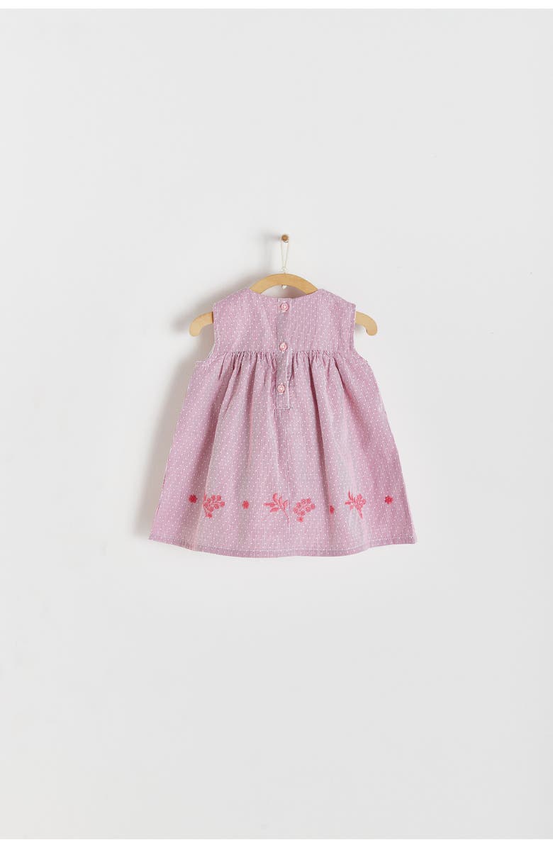 Babycottons Premium Cotton Turin Dress for Infant, Alternate, color, 