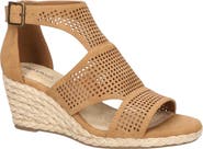 EASY STREET Tova Espadrille Platform Wedge Sandal