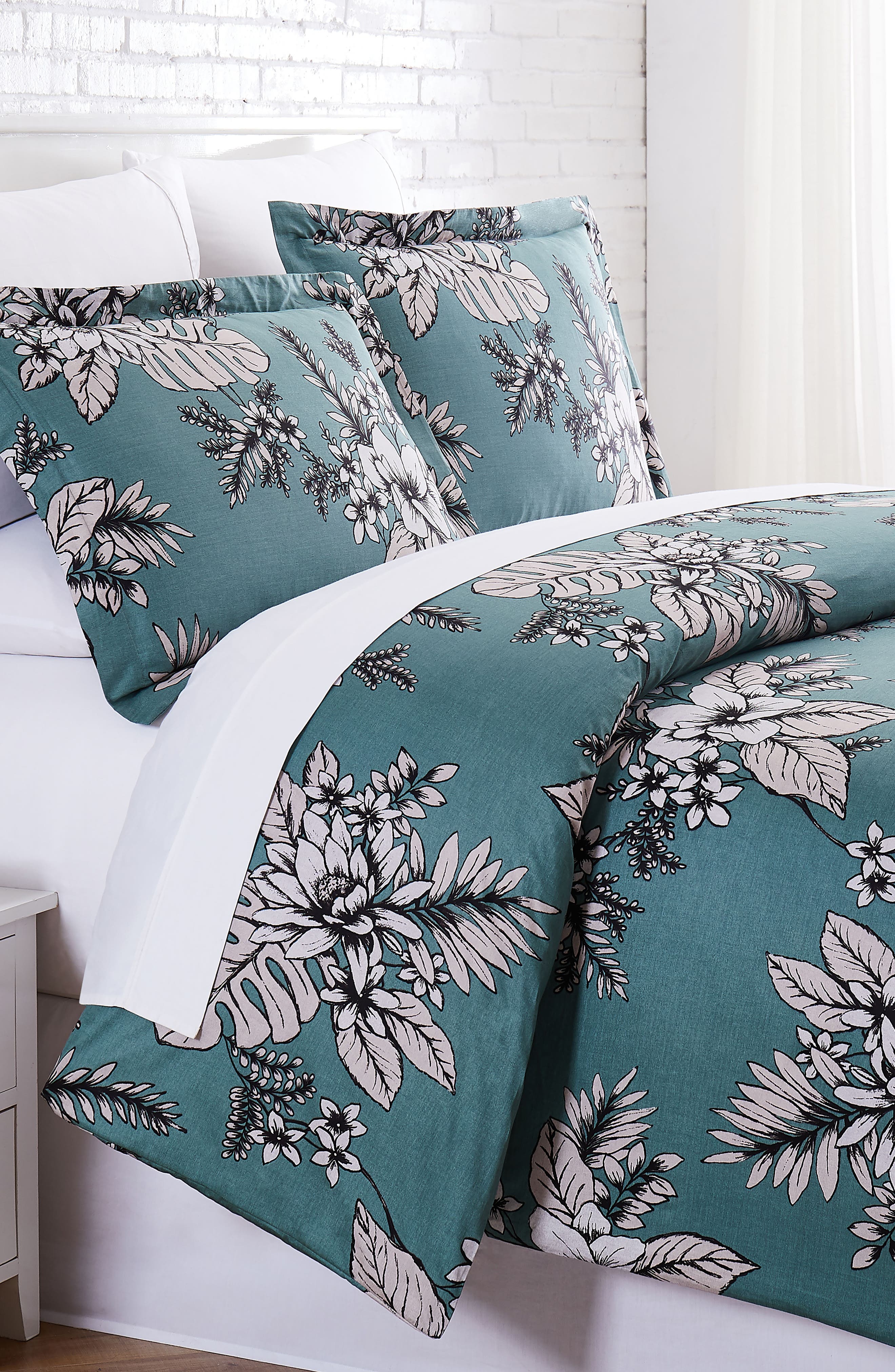 SOUTHSHORE FINE LINENS Premium Collection 300 Thread Count 100% Cotton Sateen Duvet Cover Set