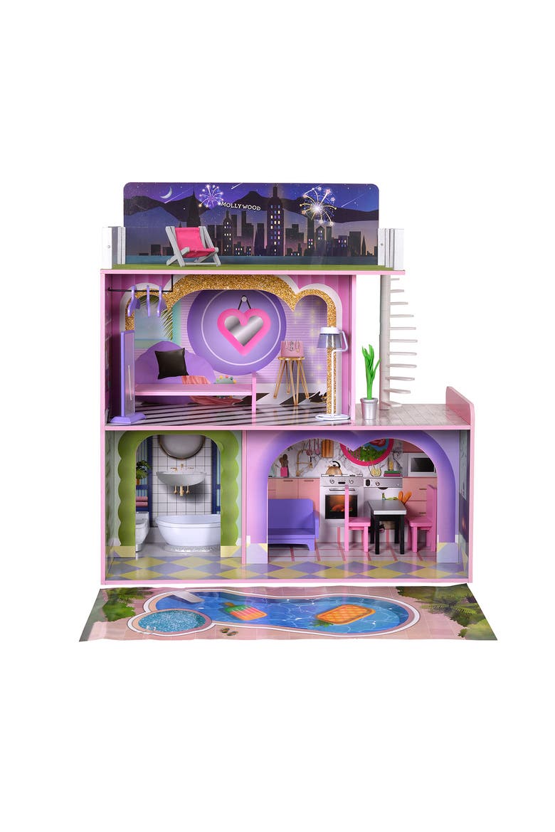 Olivia's Little World Dreamland Sunset Dollhouse, Alternate, color, MULTI-COLOR