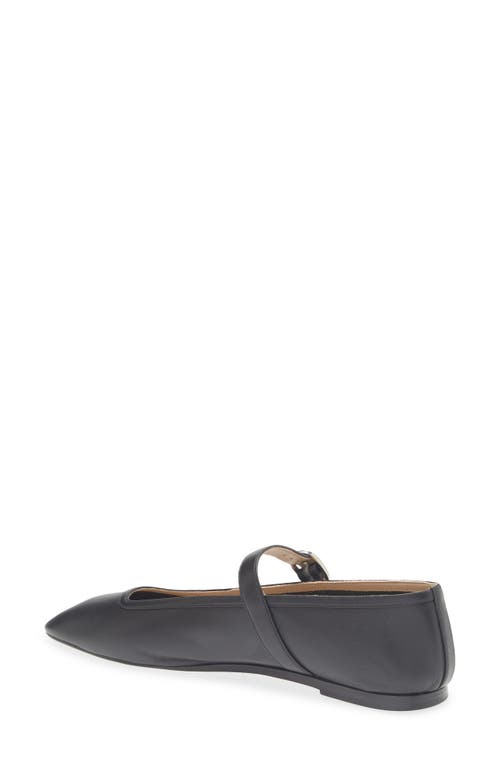 Shop Le Monde Beryl Lea Mary Jane Flat In Black