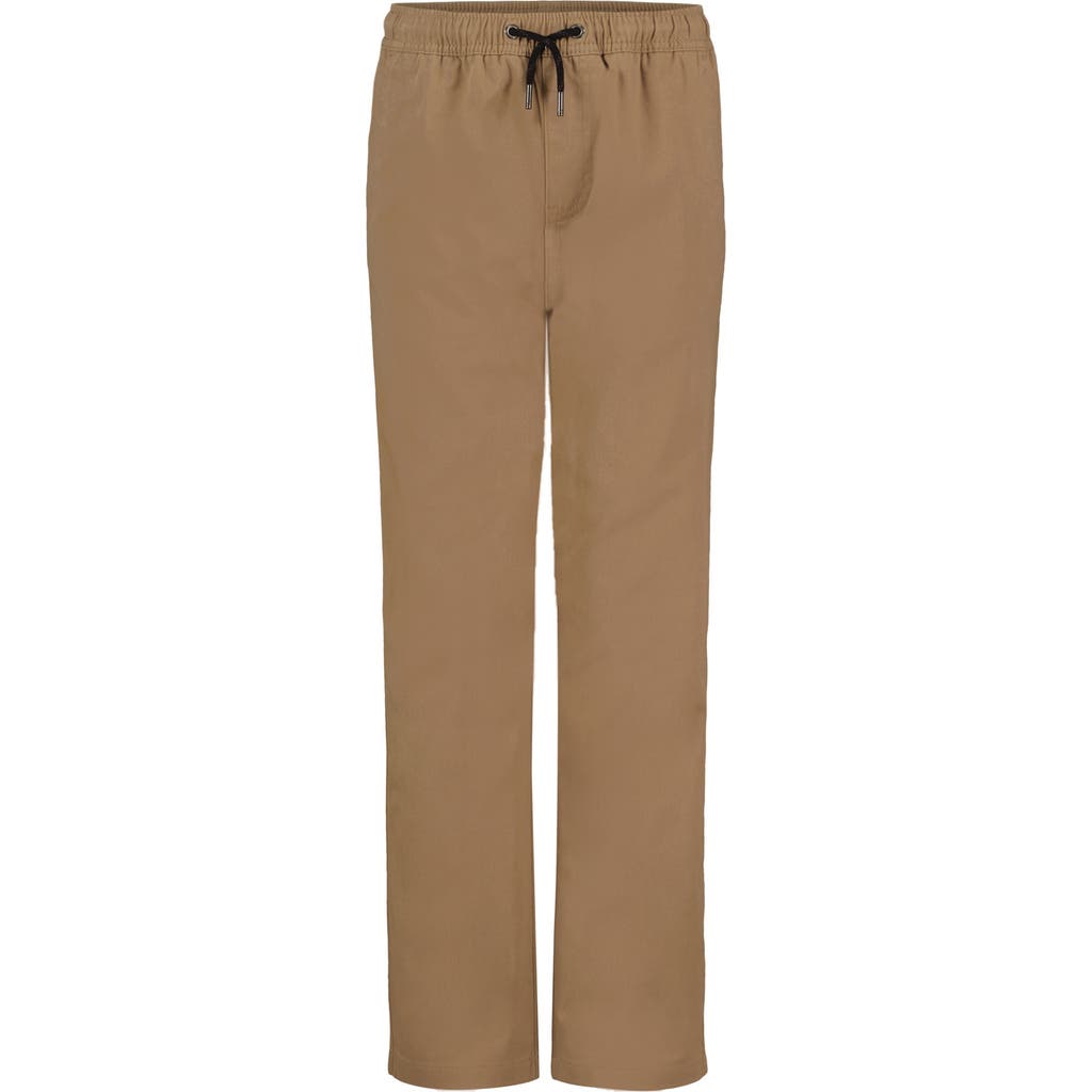 Billabong Larry Twill Drawstring Pants In Brown