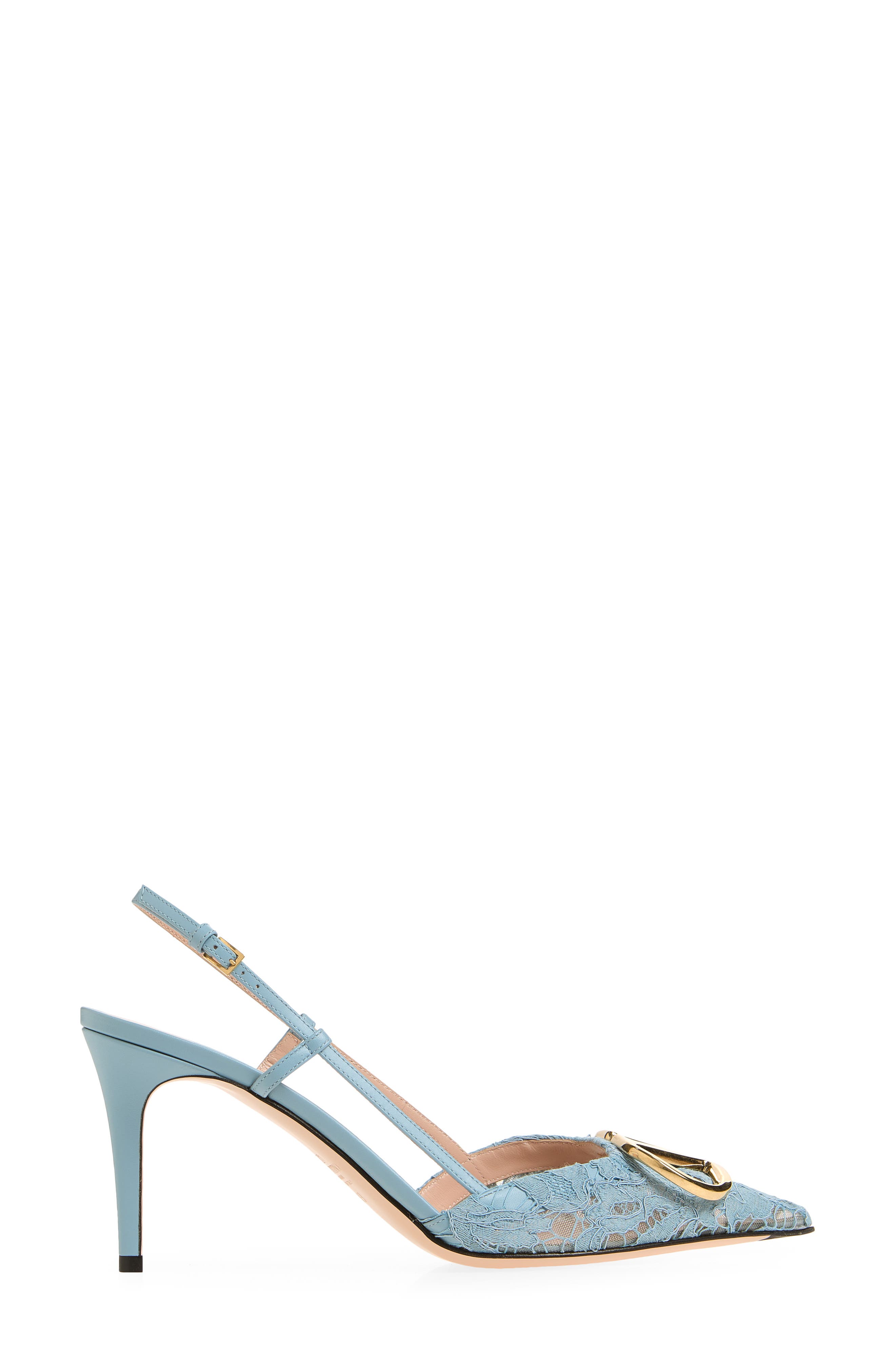 VLOGO Signature Slingback Pump, Alternate, color, BLUE GREY