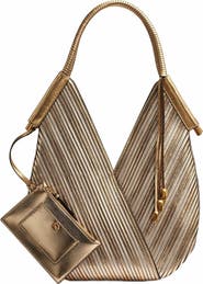 Donna Karan New York Baldwin Mini Metallic Shoulder Bag