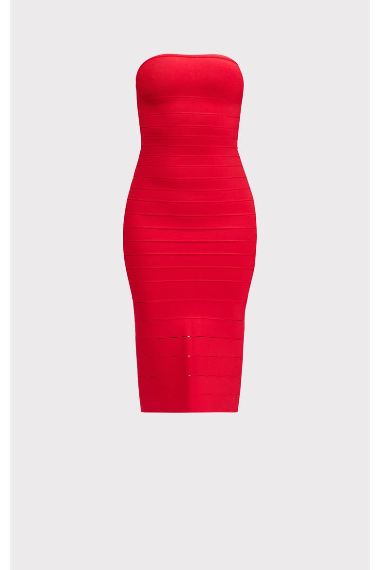 The Cassidy Dress, Alternate, color, CHILI