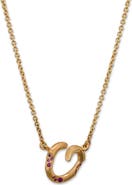 Eloise Jewelry Oasis Radiance Necklace with Natural Gemstones. Handmade in Italy