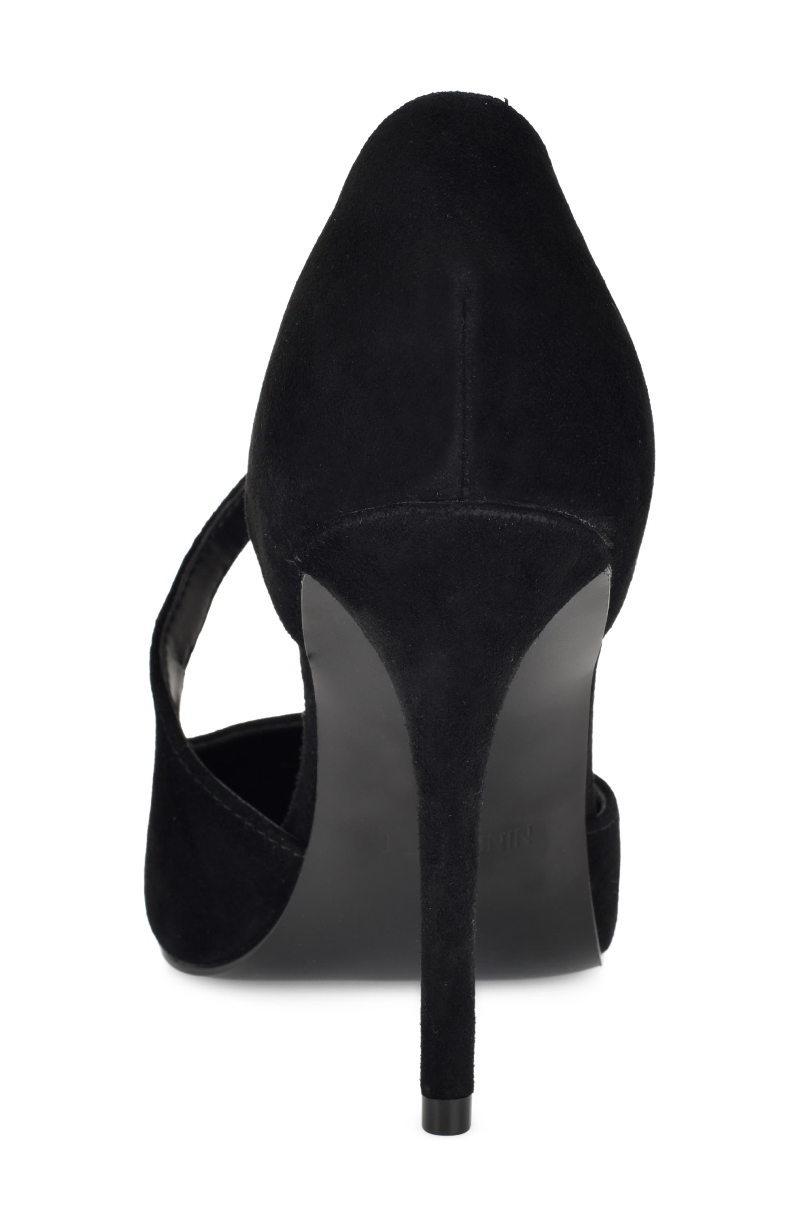 Candela Pointed Toe Pump, Alternate, color, BLACK