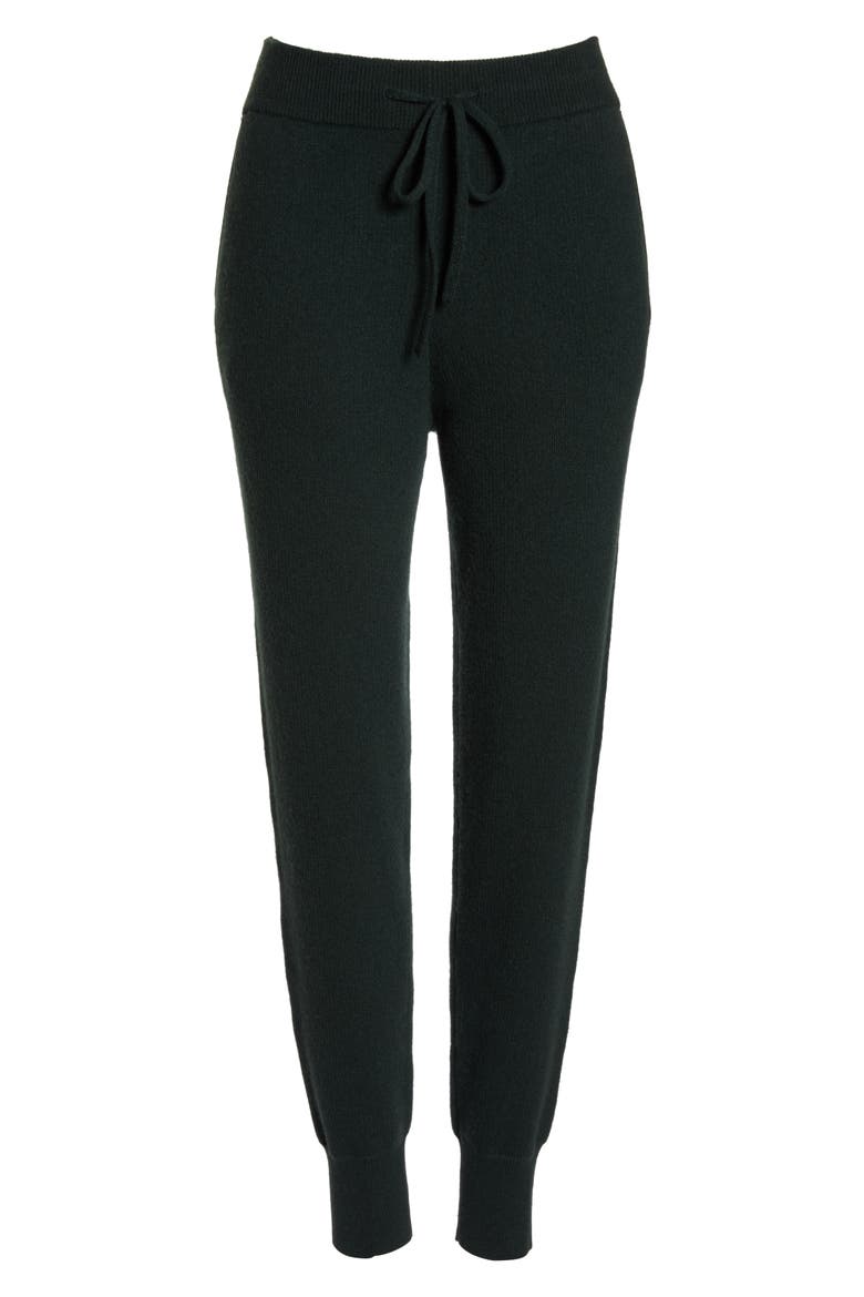Wool & Cashmere Jogger Pants, Alternate, color, GREEN GABLES