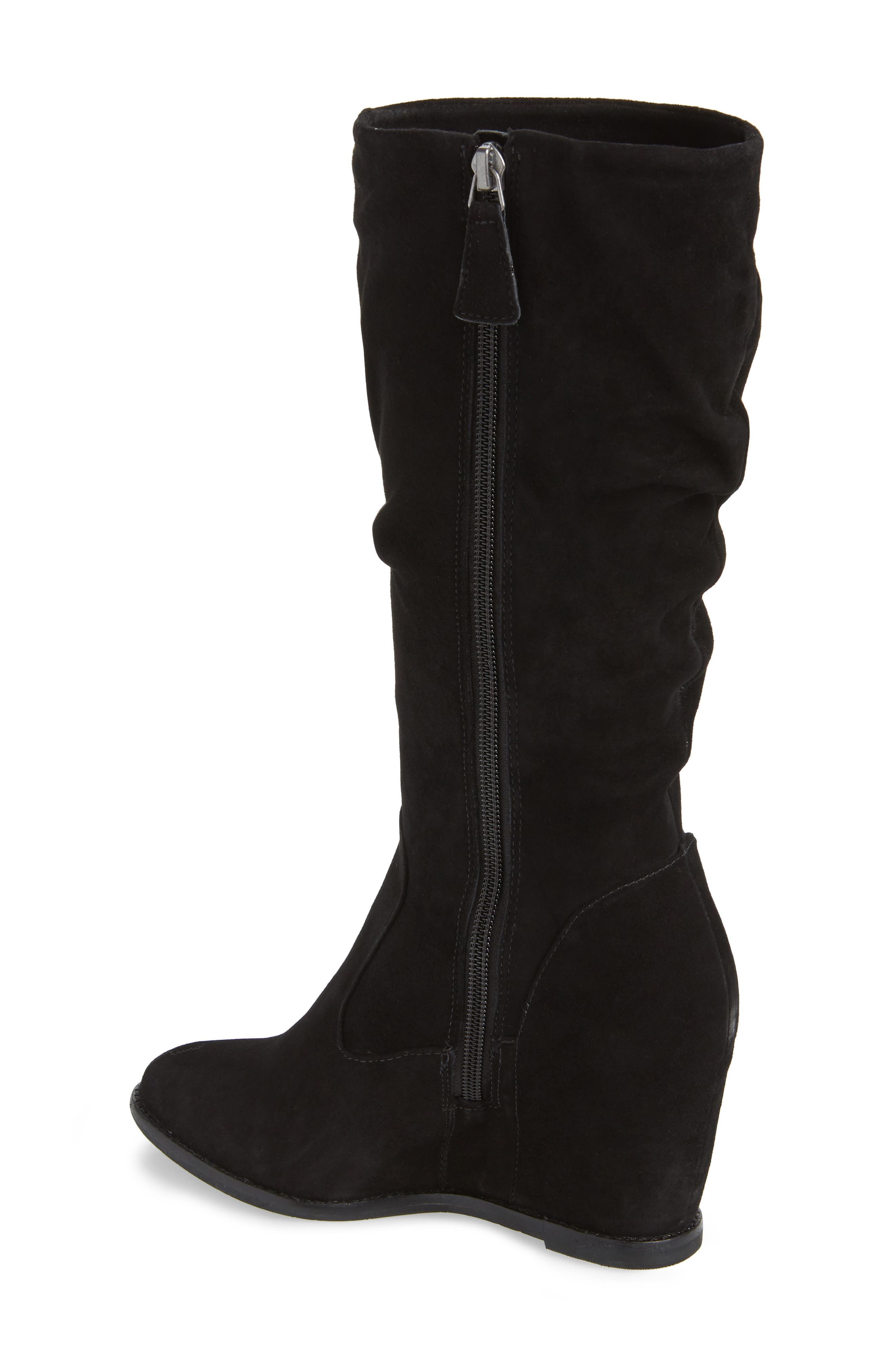 Johnston & Murphy Nicole Wedge Boot, Alternate, color, 