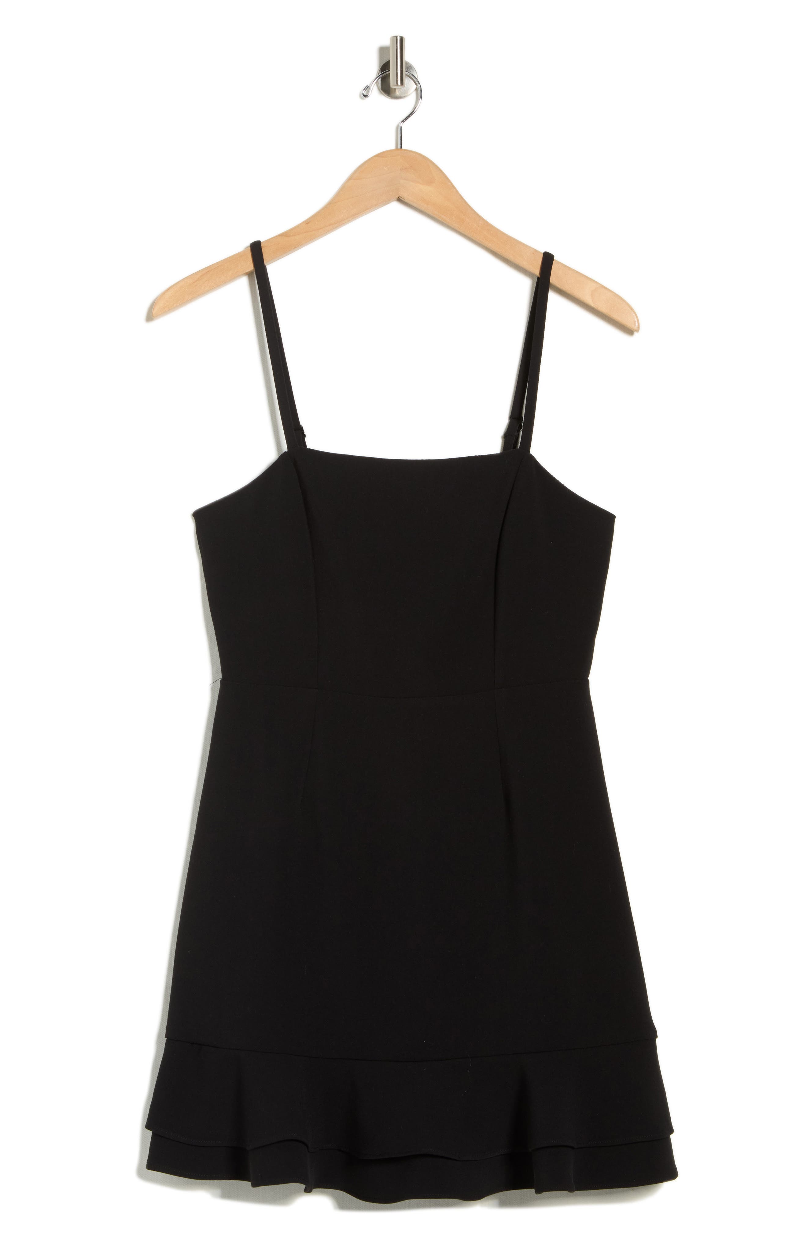 French Connection Whisper Double Frill A-Line Dress