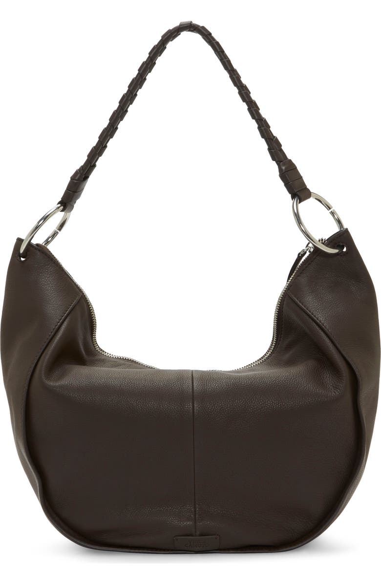 Vince Camuto Billu Leather Shoulder Bag, Alternate, color,