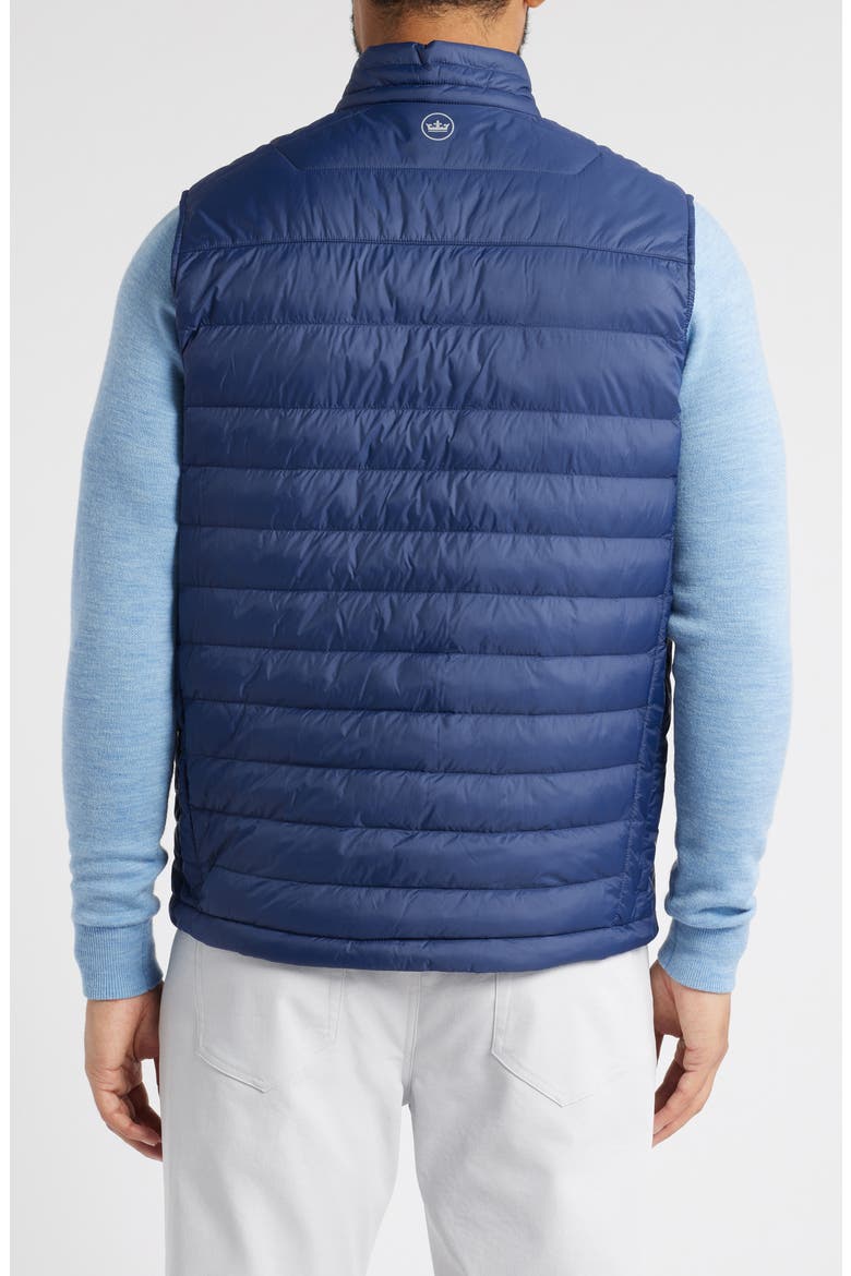 All Course Quilted Puffer Vest, Alternate, color, NAVY