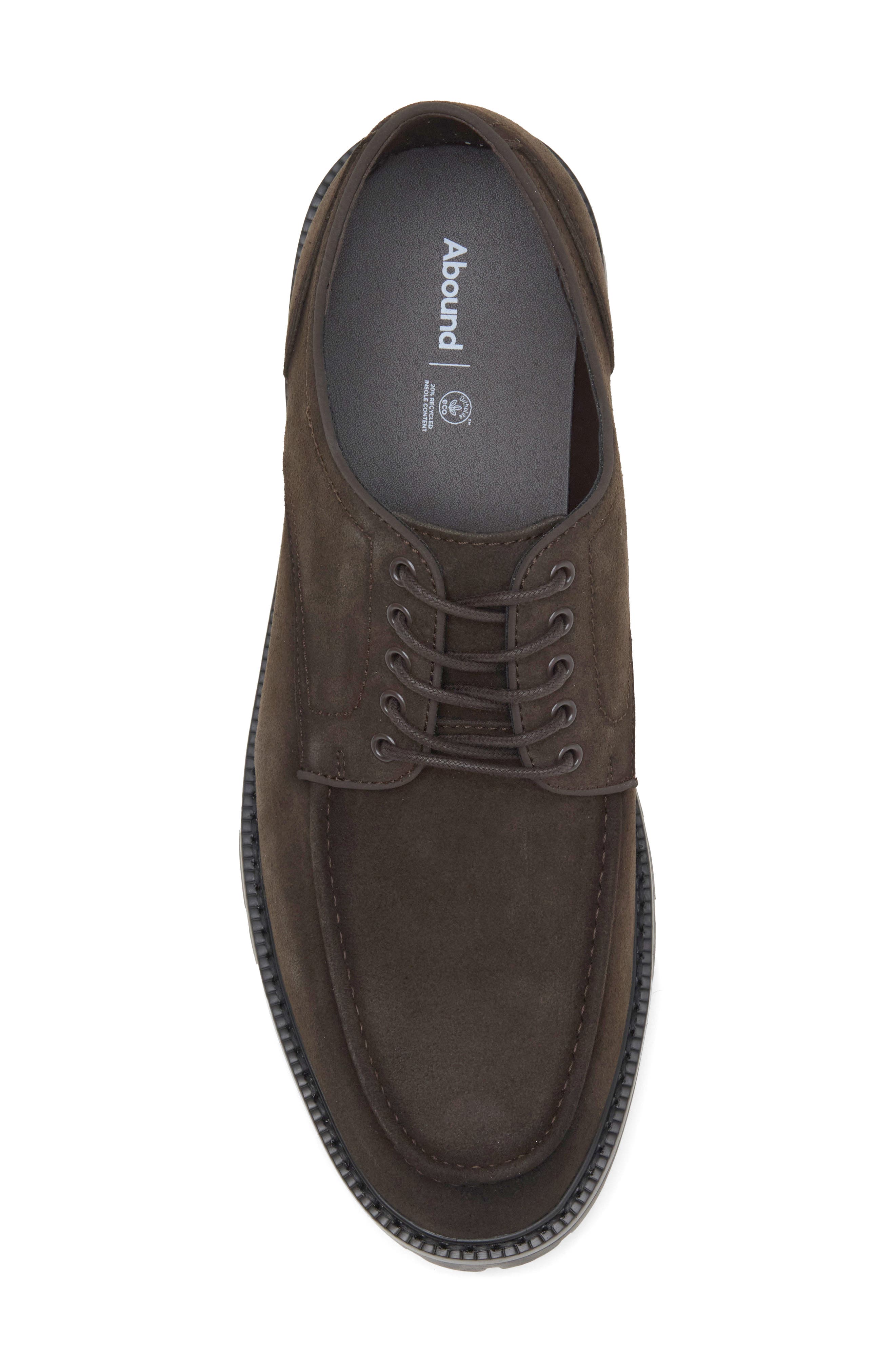 Dawood Moc Toe Derby, Alternate, color, BROWN CHICORY