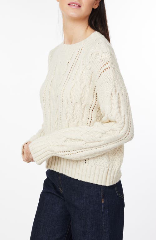 Habitual Cable Stitch Sweater In Neutral