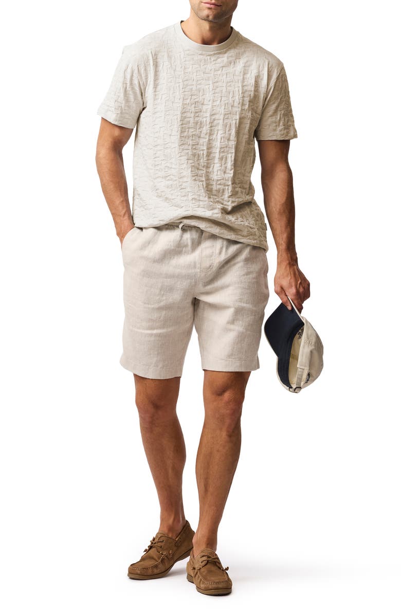 Rodd & Gunn Aylesbury Jacquard Knit T-Shirt, Alternate, color, Sand