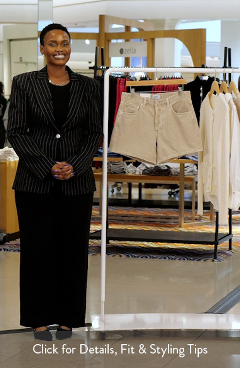 Billie Relaxed Denim Shorts, sales video thumbnail