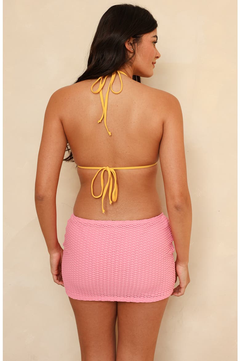 Hideout Mini Skirt, Alternate, color, Sachet Pink