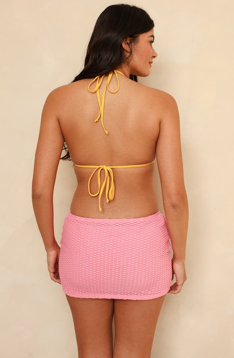 Dippin Daisys Hideout Mini Skirt, Alternate, color, Sachet Pink