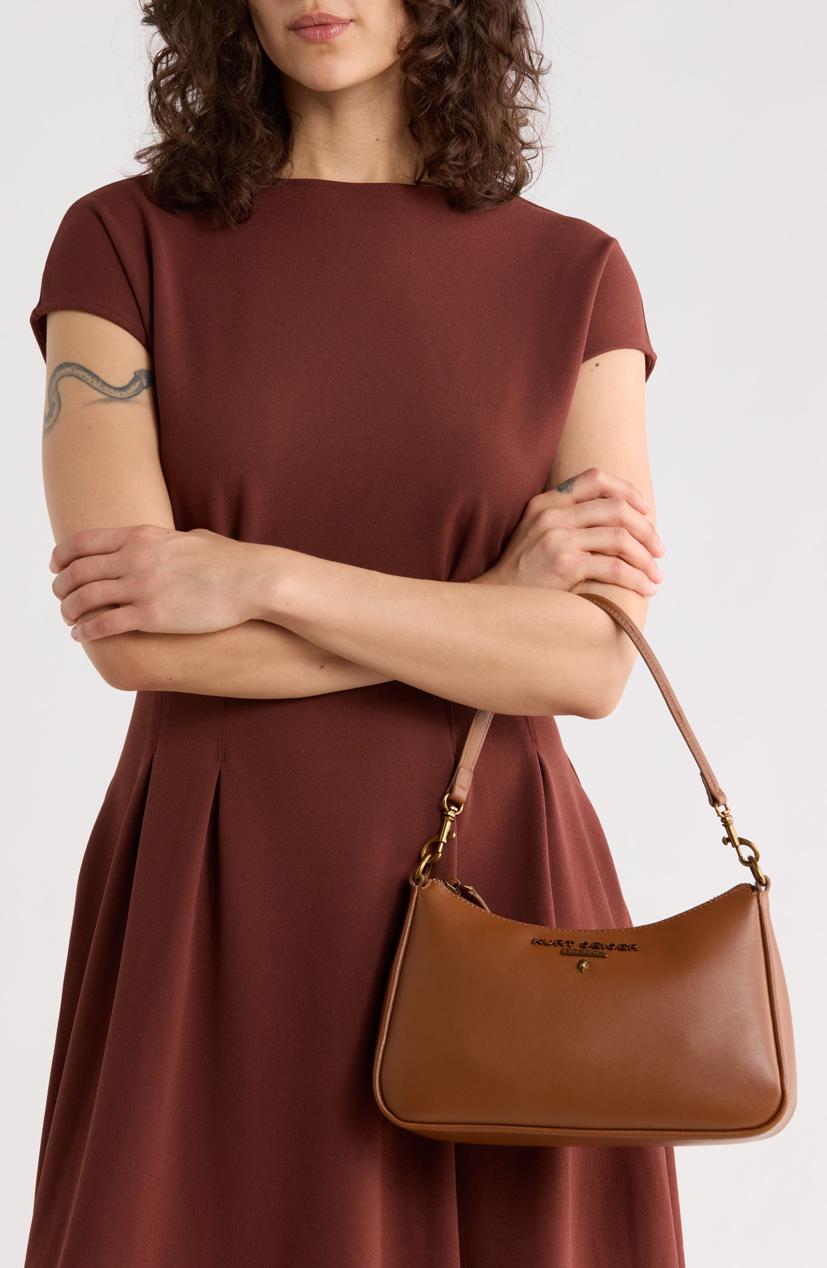 Highgate Shoulder Bag, Alternate, color, LIGHT/PASTEL BROWN