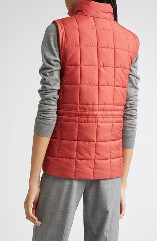 Lafayette 148 New York Reversible Quilted Vest In Multi