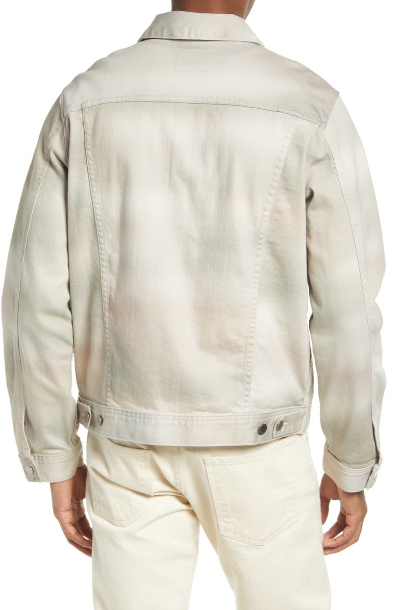 AG Men's Dart Camo Stretch Cotton Denim Jacket, Alternate, color, Blended Clay Neutral Multi