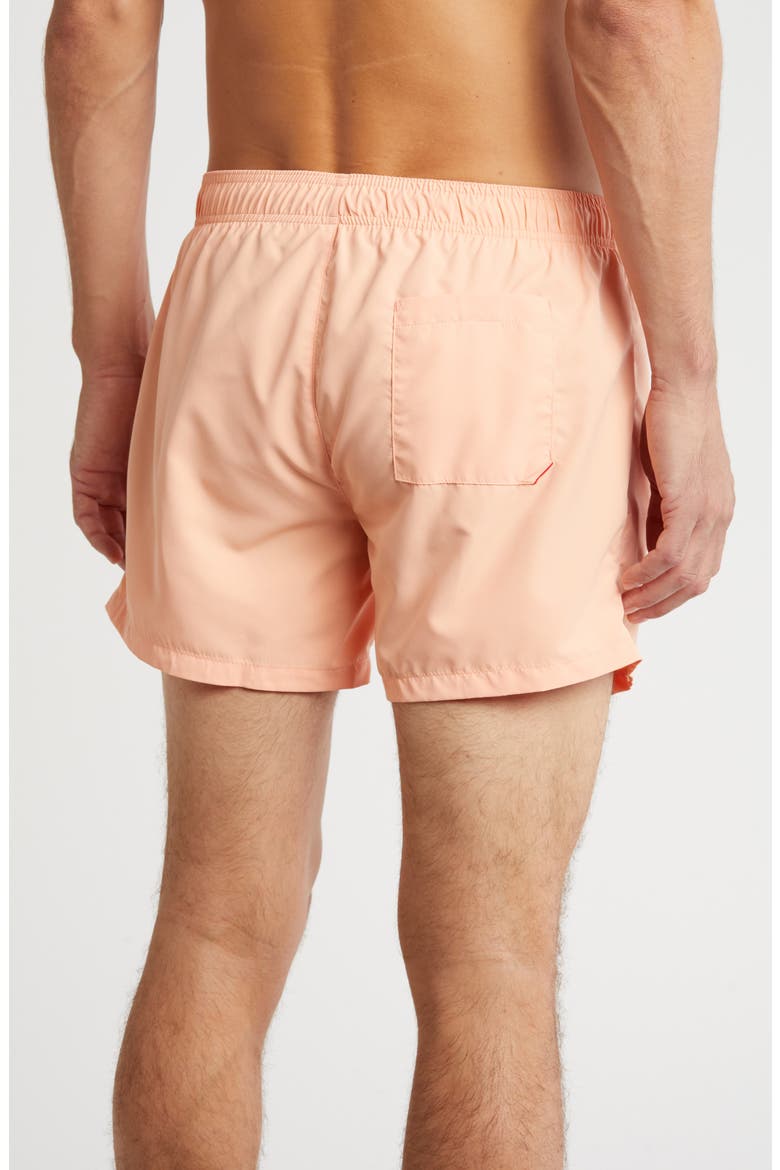 Abas Logo Board Shorts, Alternate, color, LIGHT/ PASTEL RED