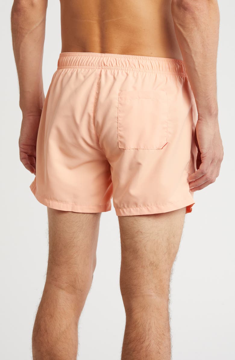 BOSS Abas Logo Board Shorts, Alternate, color, Light/ Pastel Red