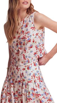 Boden Andrea Crop Linen Top