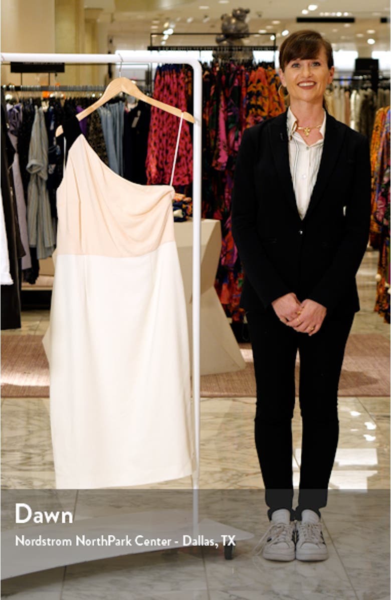 Riana One-Shoulder Dress, sales video thumbnail