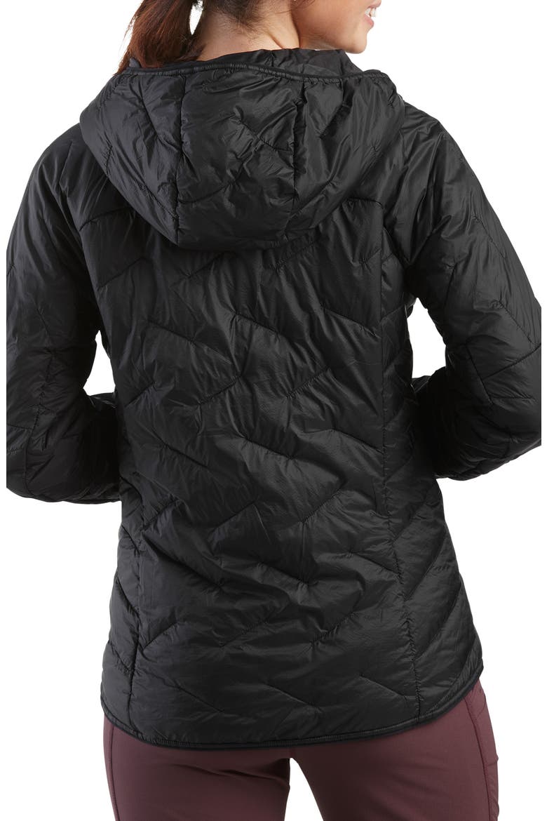 SuperStrand LT Hooded Jacket, Alternate, color, SOLID BLACK
