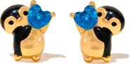 Girls Crew Penguin Crush Stud Earrings