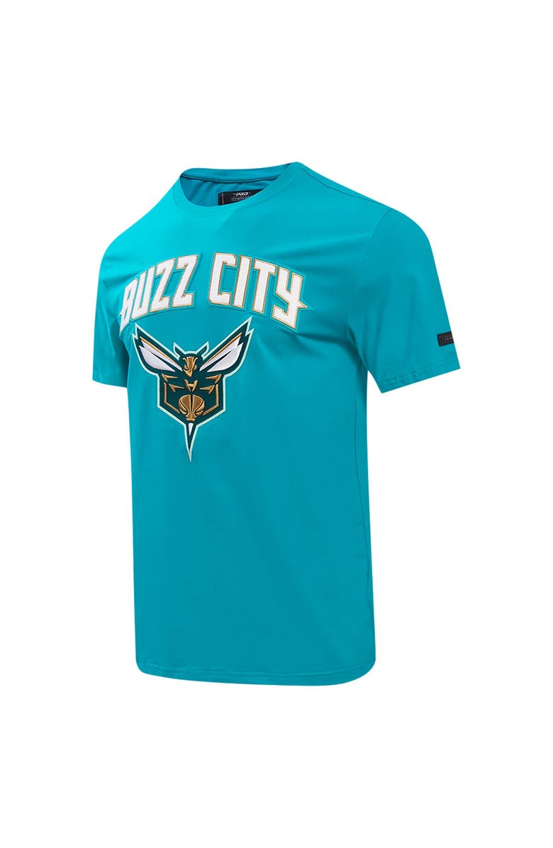 PRO STANDARD Men's Pro Standard Teal Charlotte Hornets 2023 City Edition T-Shirt, Alternate, color, Teal