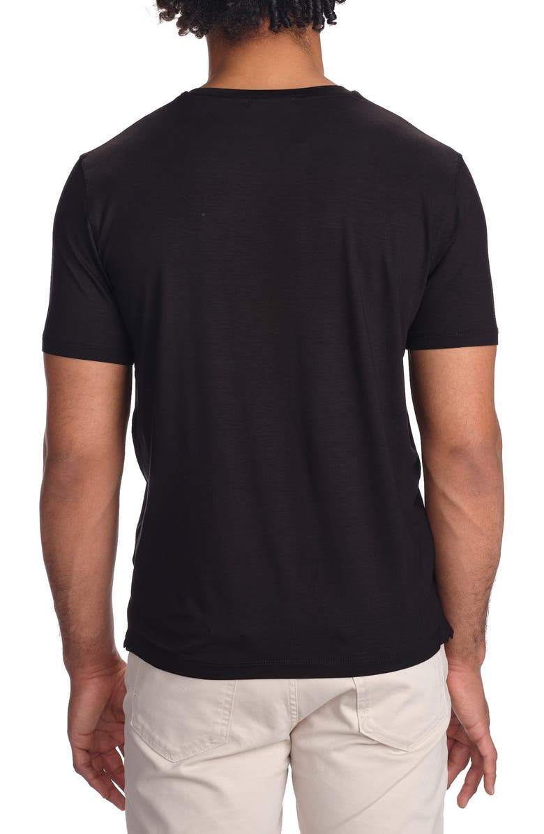 STUDIO GARNET LOS ANGELES V-Neck Stretch Modal T-Shirt, Alternate, color,