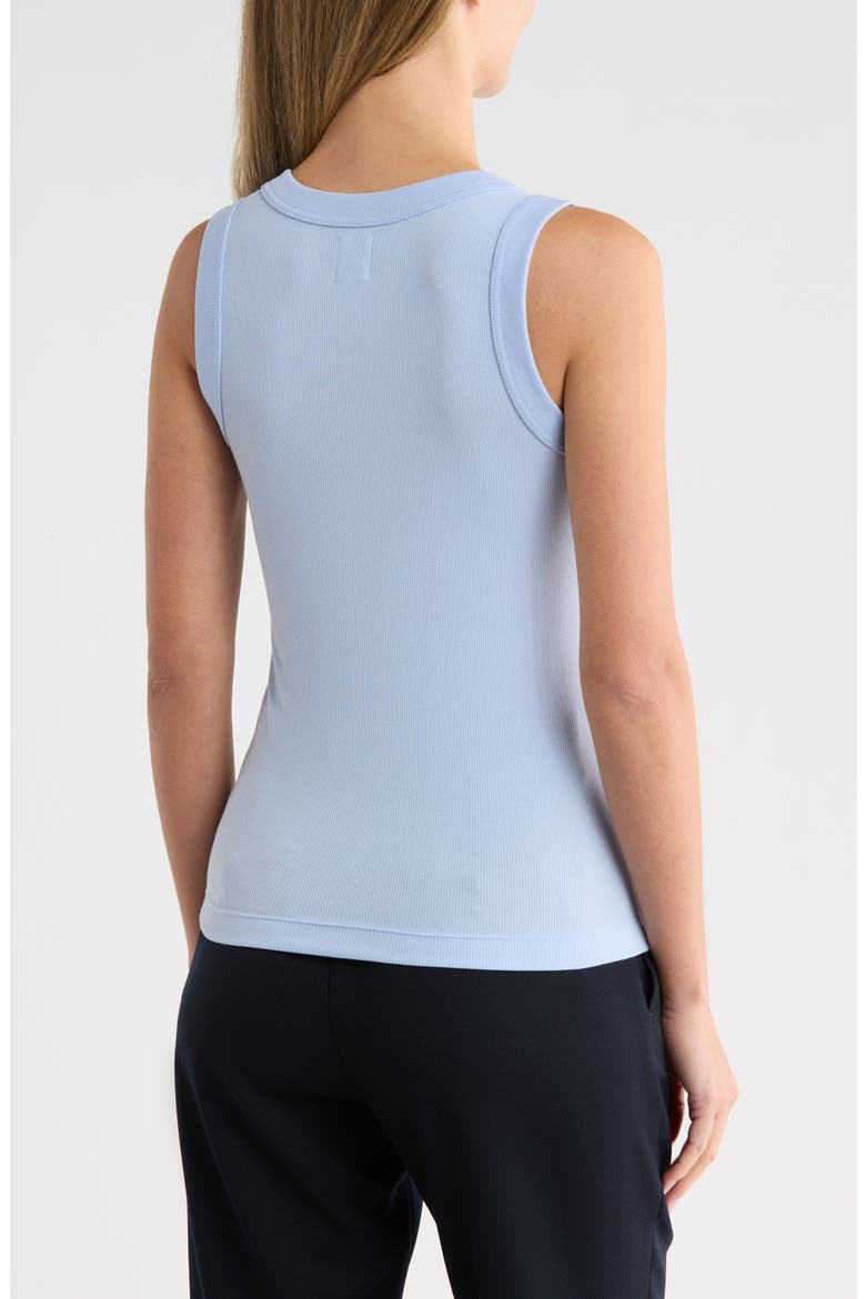 Perfect Knit Rib Scoop Neck Tank, Alternate, color, CLOUD