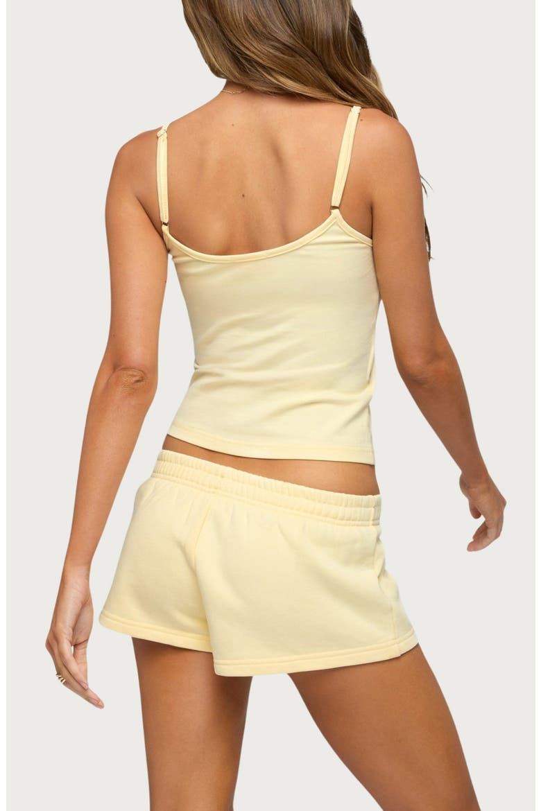 Cataleya Stretch Cotton Camisole, Alternate, color, YELLOW