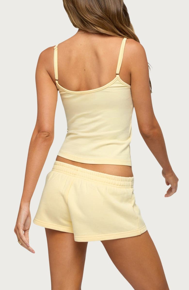 EDIKTED Cataleya Stretch Cotton Camisole, Alternate, color, 
