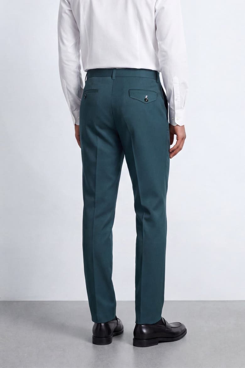 Winslow Slim Fit Suit Trousers, Alternate, color, Green