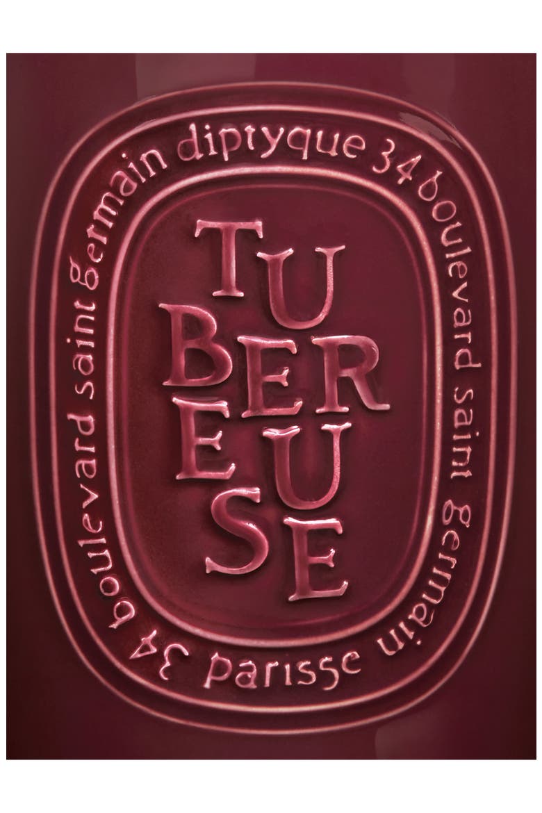 Tubéreuse (Tuberose) Large Scented Candle, Alternate, color, RED VESSEL