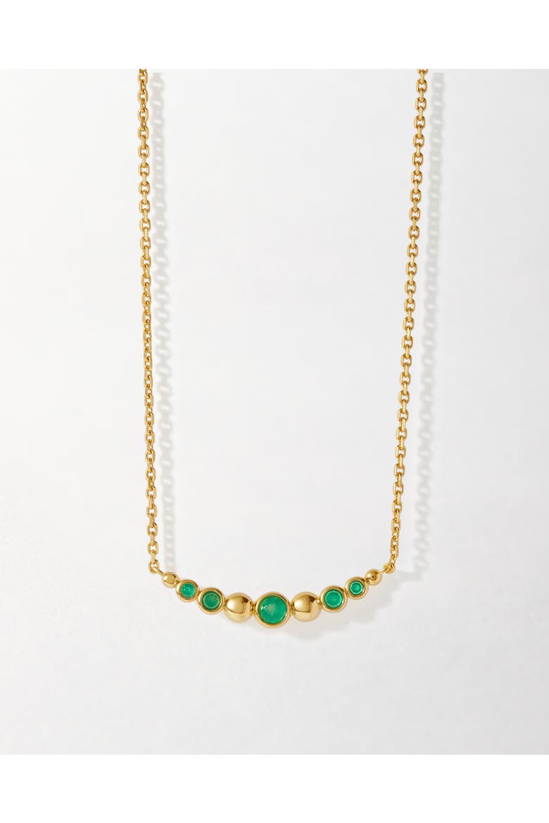 Serena Green Onyx Necklace, Main, color, Green Onyx