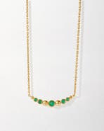 Edge of Ember Serena Green Onyx Necklace