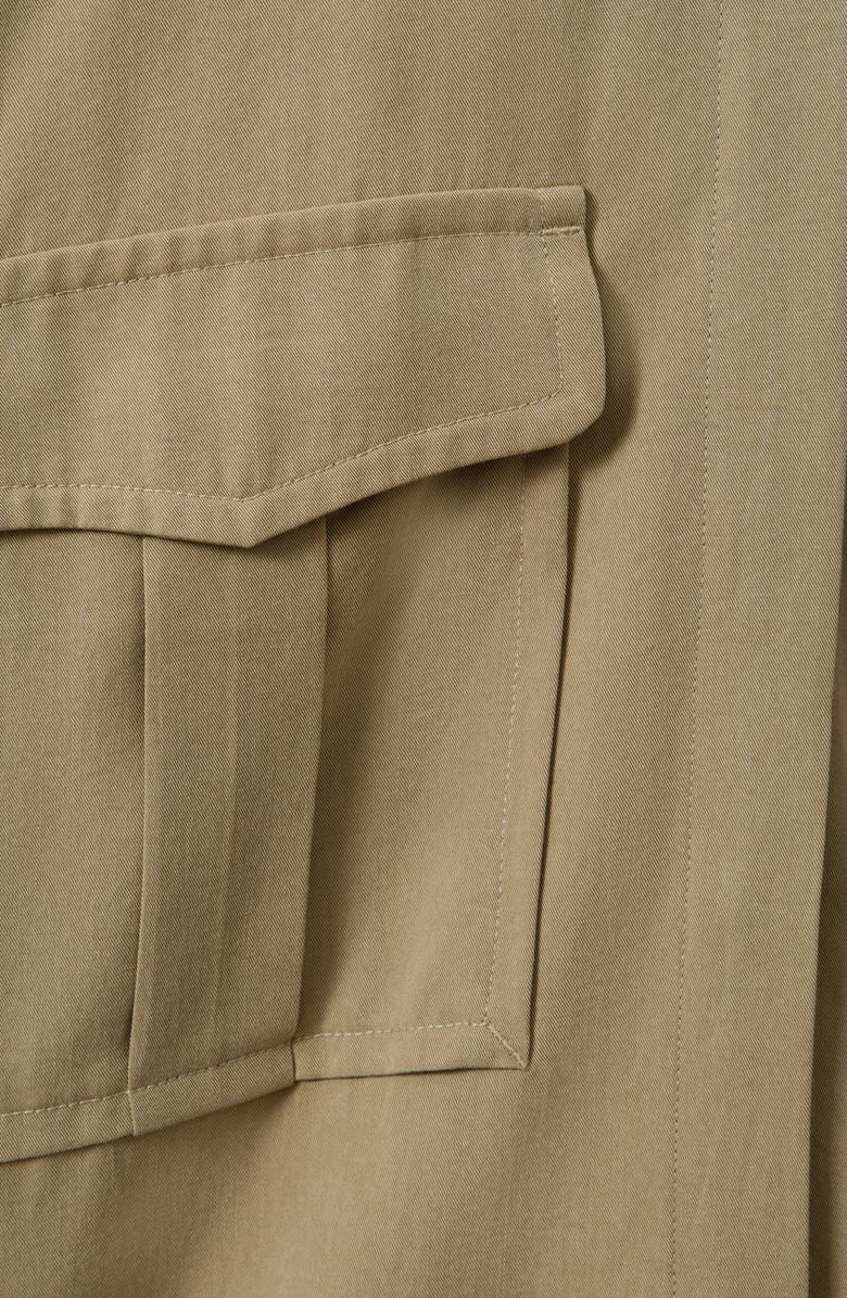 Reiss Isador Button-Up Shirt, Alternate, color, Khaki