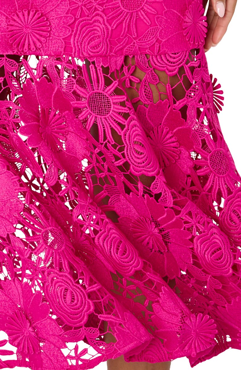 Milly Tahlia Floral Lace Dress, Alternate, color, 