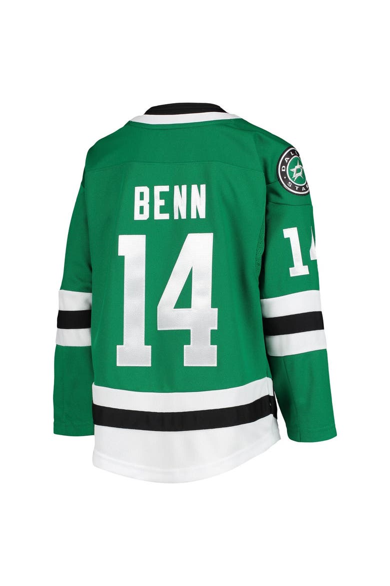 Youth Jamie Benn Kelly Green Dallas Stars Home Premier Player Jersey, Alternate, color, Kelly Green