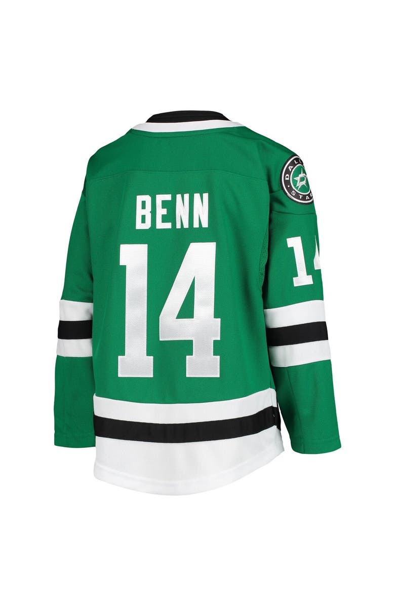 Outerstuff Youth Jamie Benn Kelly Green Dallas Stars Home Premier Player Jersey, Alternate, color, Kelly Green
