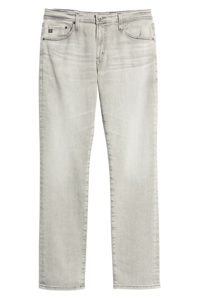 Everett Slim Straight Stretch Jeans, Alternate, color, WIND CHILL