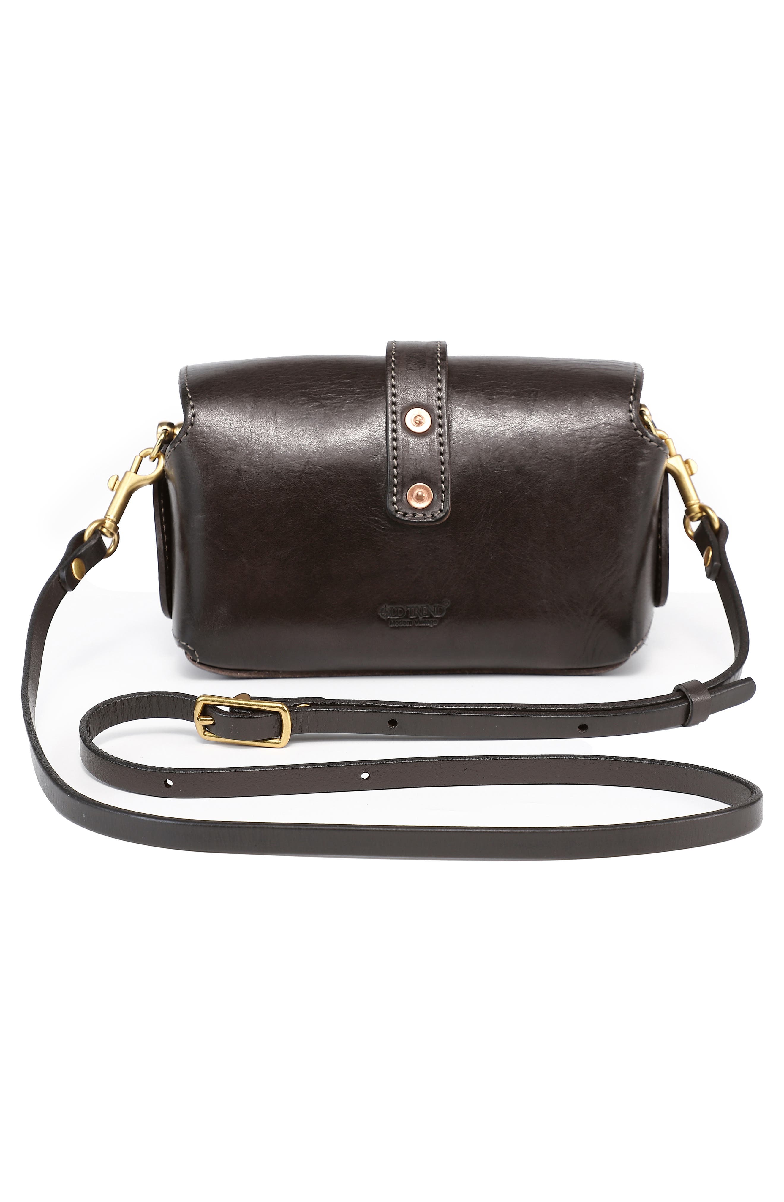 OLD TREND Pamela Leather Crossbody Bag, Alternate, color, Slate