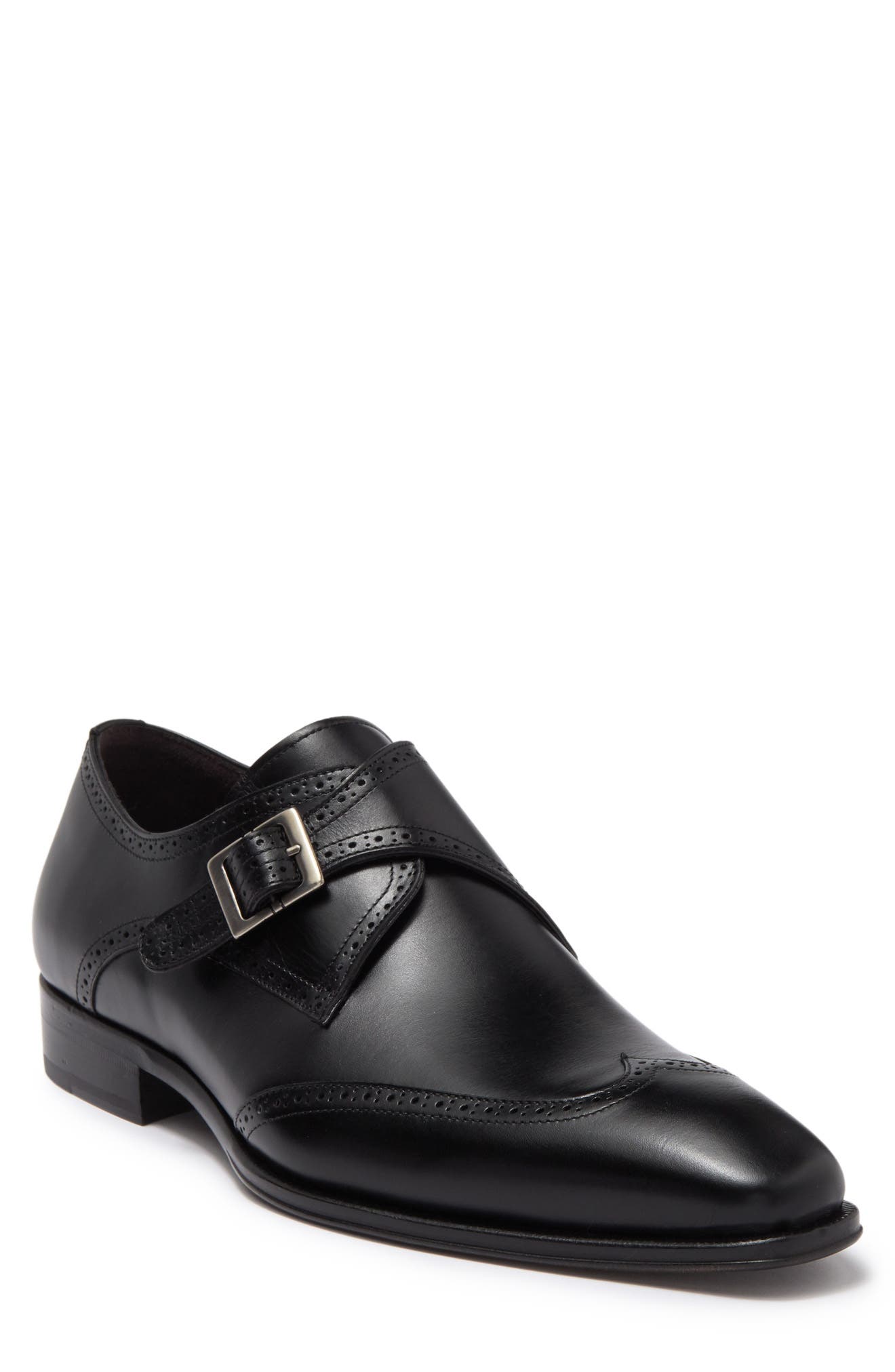 Mezlan Nikola Wingtip Monk Strap Loafer, Main, color, 